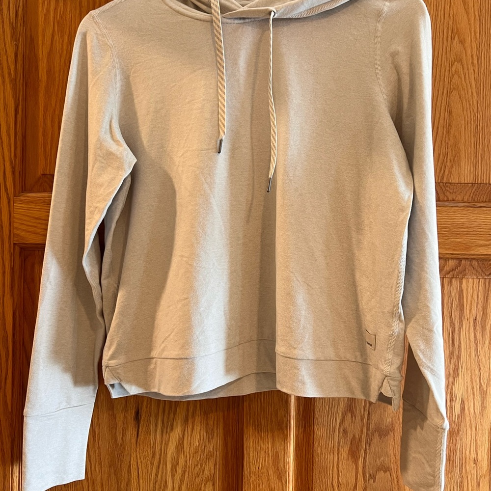 Vuori Light Gray Women's Hoodie